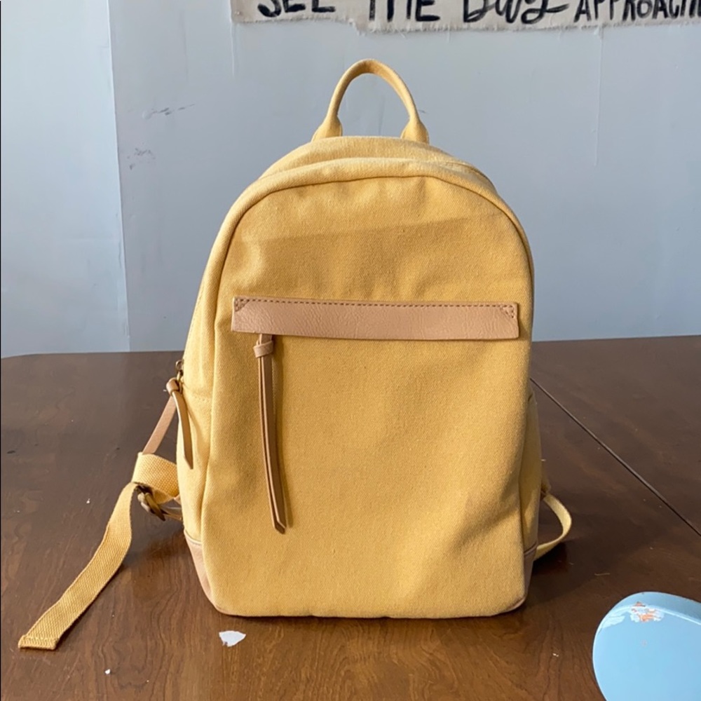 Mini Yellow Backpack